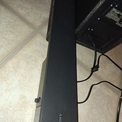 Sony 2.1 Channel Sound Bar With Sub Woofer