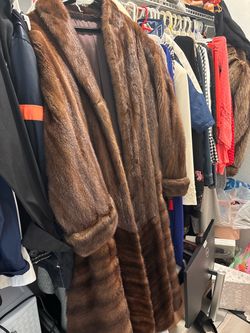 Mink coat