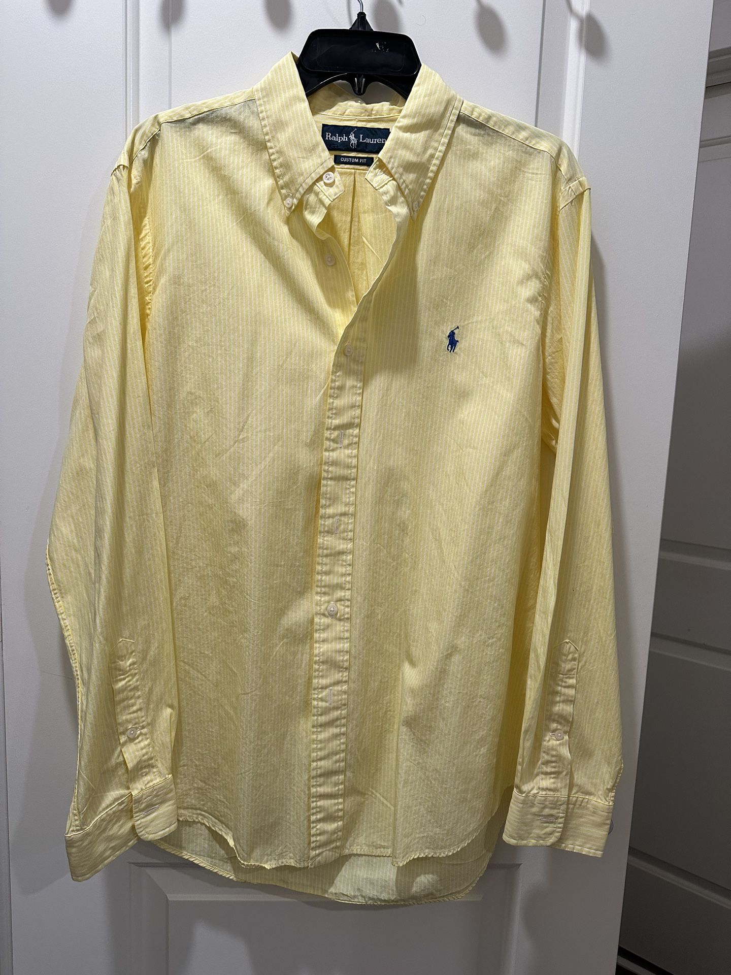 Ralph Lauren Yellow Large Shirt 