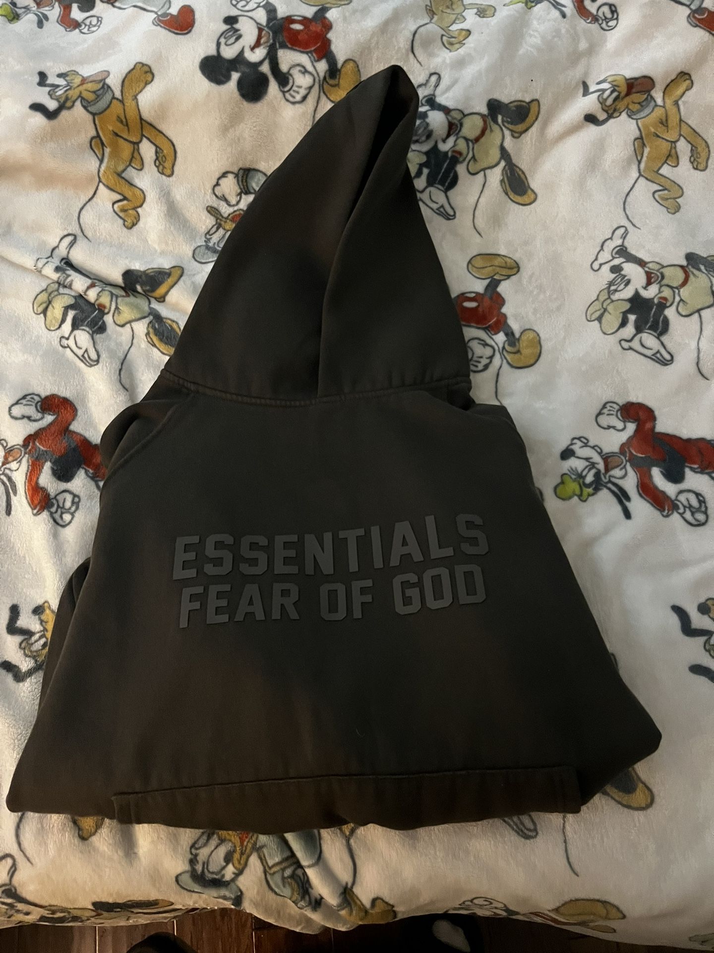 Essentials Hoodie Black, Medium 
