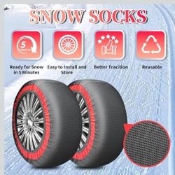 Snow socks for car truck suv tires