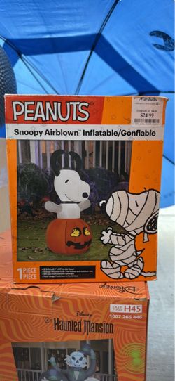 Peanuts Snoopy Halloween Airblown Inflatable 3.5 ft