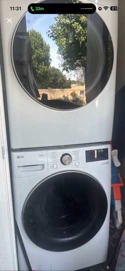 Washer and dryer