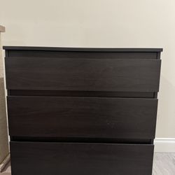 Three dresser drawer