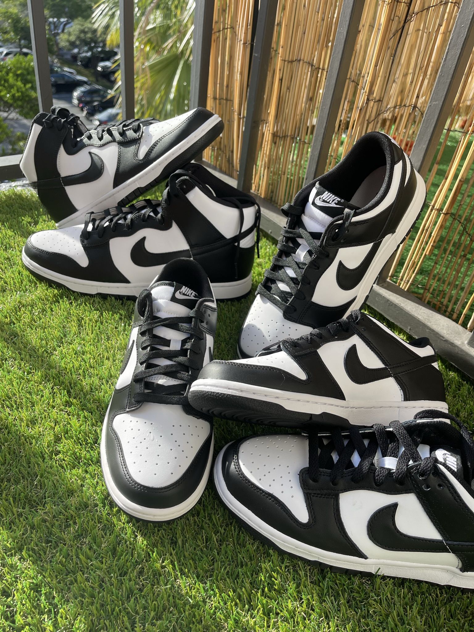 Nike Dunk Low Panda White and Black Size 10.5 Nike Dunk Low  main image 4