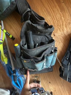 Electrician work tool bag
