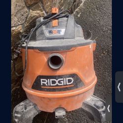 Ridgid 14 Gallon 6.0 Peak HP NXT Wet/ Dry Shop Vacuum with Hose and Attachment  Also available for sale: Milwaukee Hilti Dewalt Ridgid Ryobi makita hu