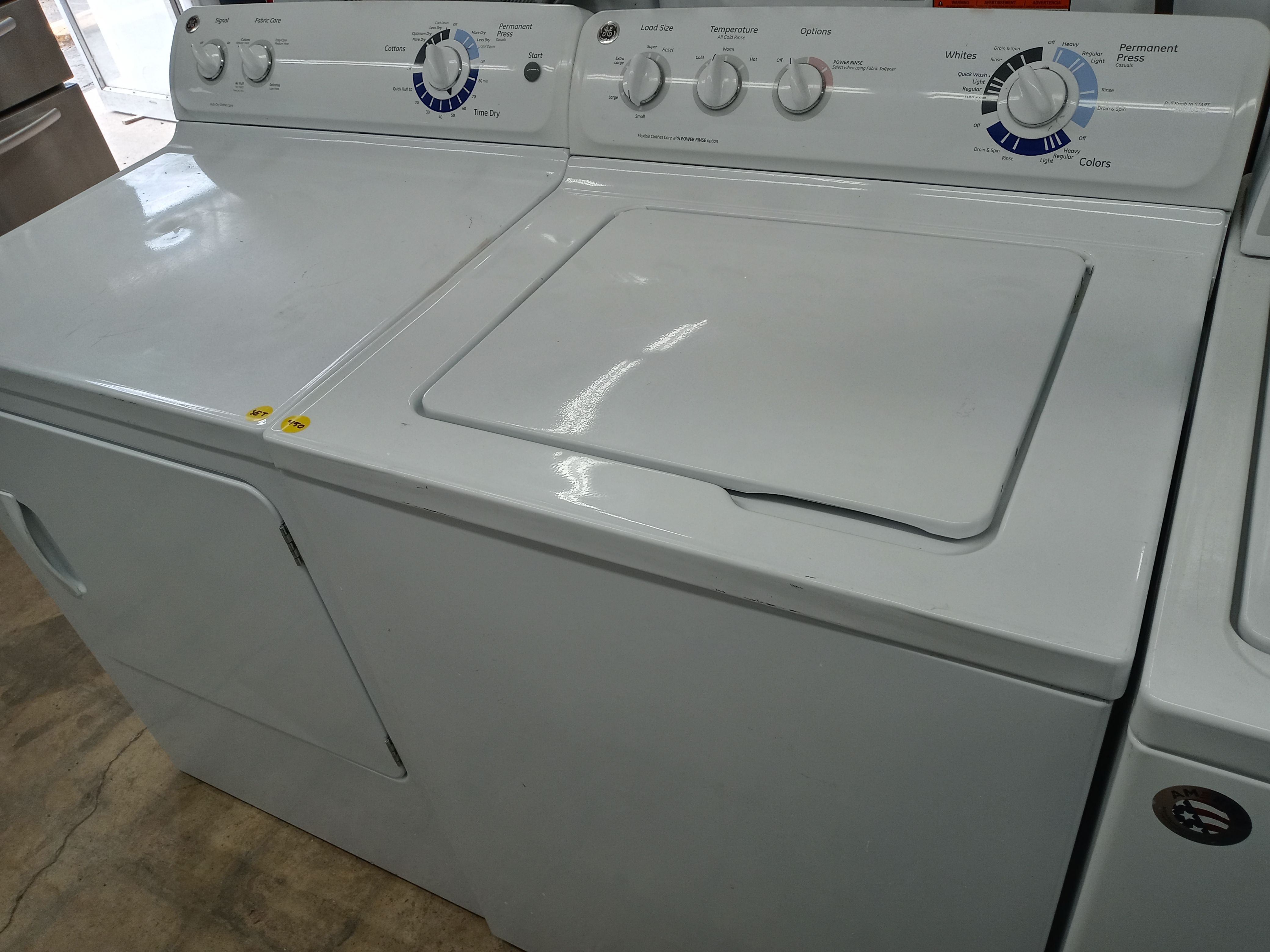 GE top load washer and dryer set - Free delivery