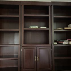 Three Section Great Bookcases