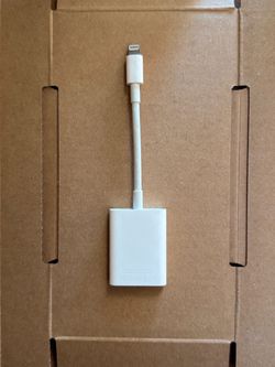 Apple Lightning to SD Card Camera Reader (A1595)