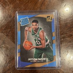 2017-18 Panini Donruss - Rated Rookies Jayson Tatum #198 (RC)