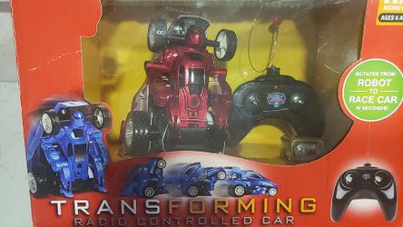Transforming Radio Controlled Car
