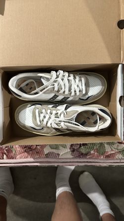 SKECHERS 61959 Leather Fashion Sneakers Comfort Soles Mens