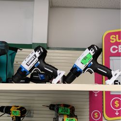 Hart Cordless Drill Combo Tool Set With Battery And Charger 