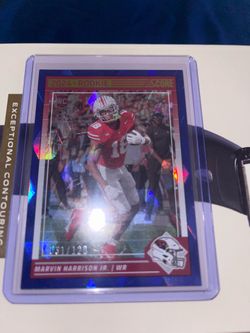 2024 Panini Score Marvin Harrison Jr. Rookie #305 Blue Parallel /120