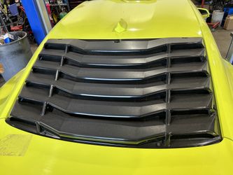 2021 Camaro Rear Window Louvers