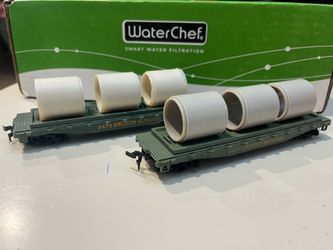 Western Maryland Flatcar Model Train Cars – Set of 2