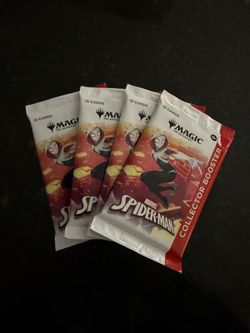 MTG Magic The Gathering Spiderman Collector Booster Pack