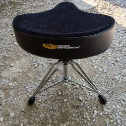 Like New Yop Of The Line Super Heavy Duty Saddle Style Drummer's Throne. 