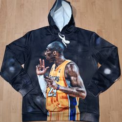 Kobe Bryant Sublimated Hoodie Sweatshirt. 