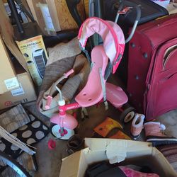 Radio Flyer Trike With Push Handle