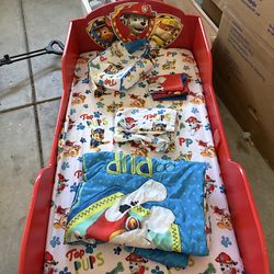 Paw patrol toddler bed