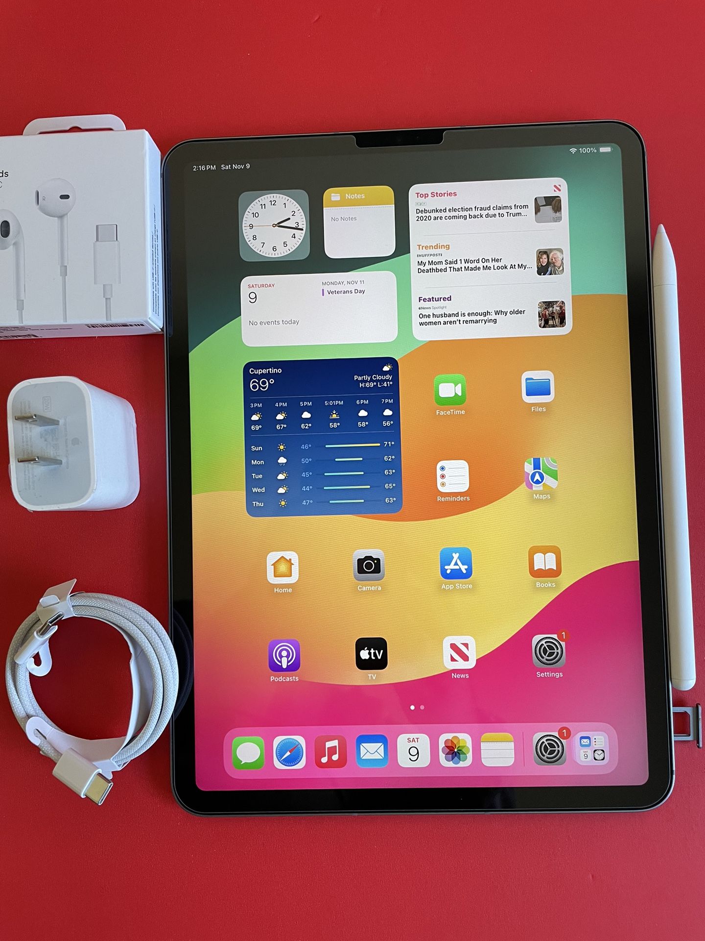 128GB Apple IPad Pro 11” 4th Generation (2022 Model / M2 chip) Wi