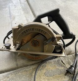 Porter Cablr Model 345 Circular $80
