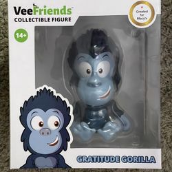 VeeFriends 6" Collectible Figures NIB Lot of 3 - (1) Common Sense Cow & (2) Gratitude Gorilla