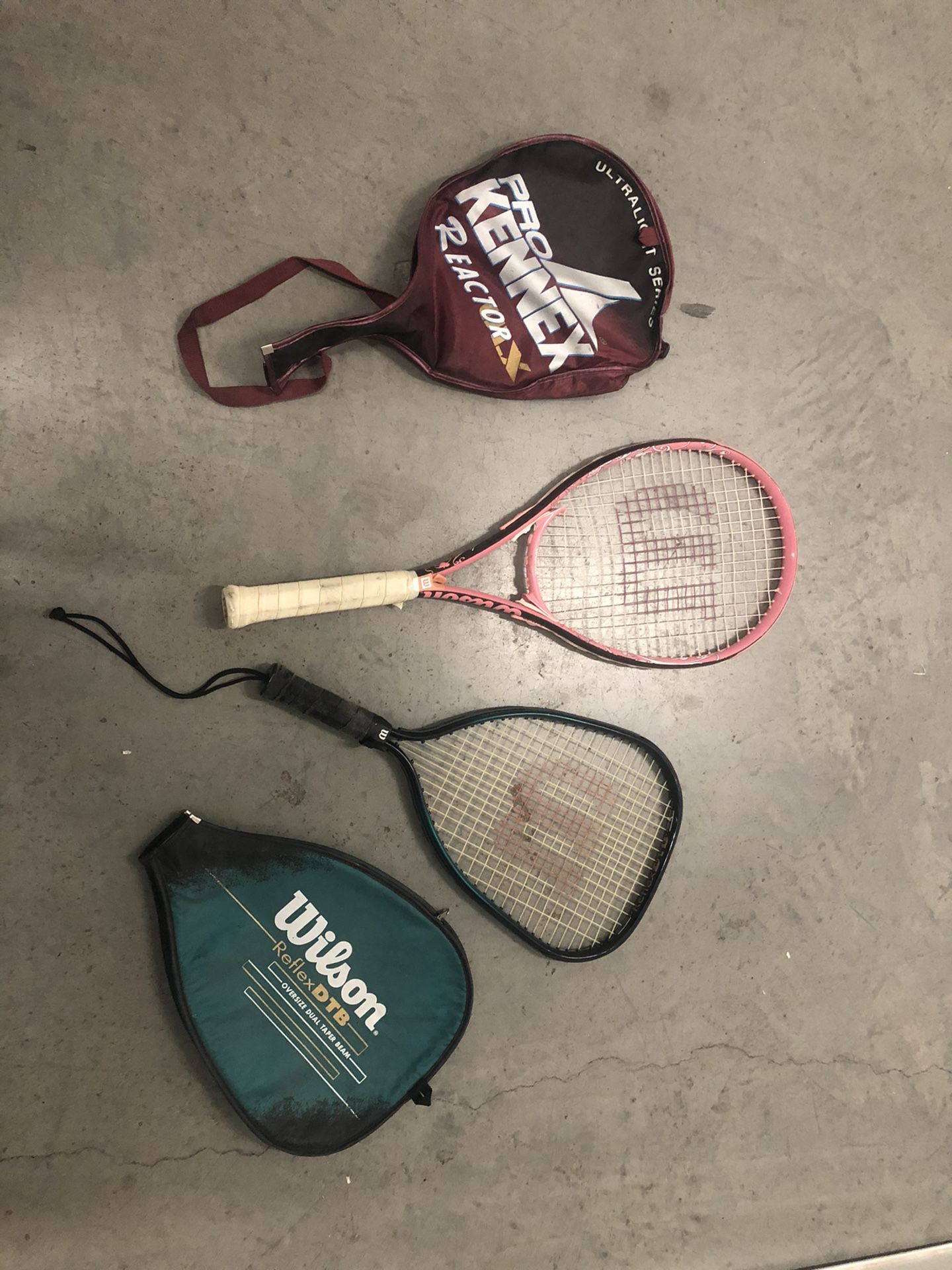 Wilson Tennis rackets