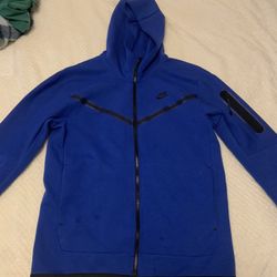 Nike Tech Fleece Windrunner Blue Size Medium Used