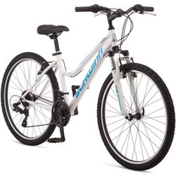 Schwinn High Timber Mountain Bike for Adult Youth Men Women Boys Girls, 24 to 29-Inch Wheels, 7 or 21-Speeds, Front Suspension, Aluminum and Steel Fra