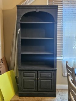Gray Bookshelf