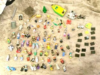 Lego Figures and Accessories Lot 50+ Figures