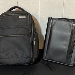 Samsonite Backpack With Zip Padfolio