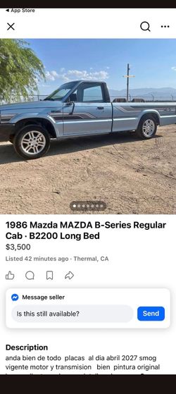 1986 Mazda B-Series Pickup