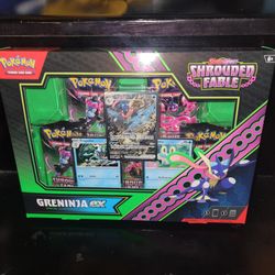 Pokémon Scarlet & Violet Shrouded Fable Greninja EX Special Illustration Box
