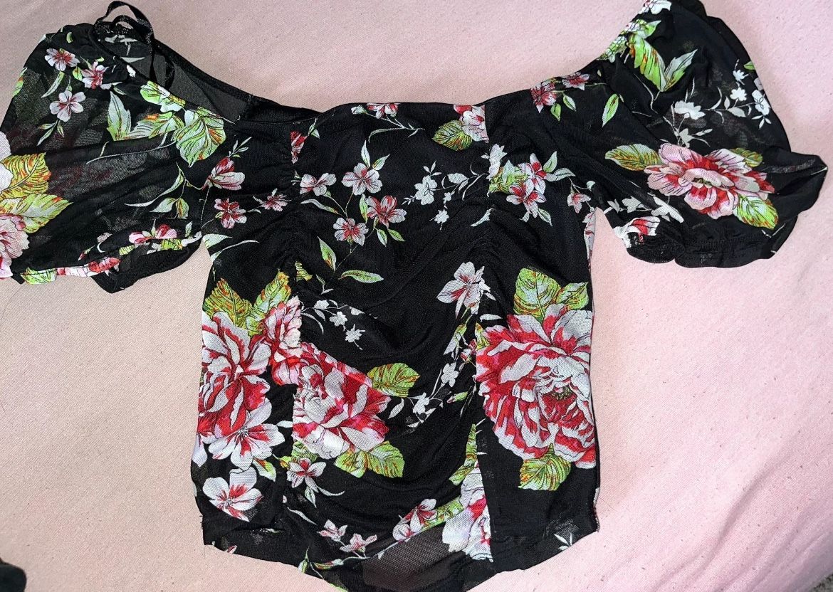 Floral Crop Top