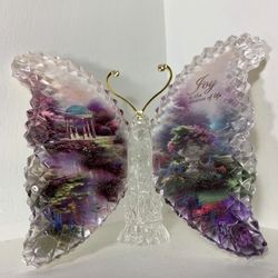 Thomas Kinkade JOY Butterfly 