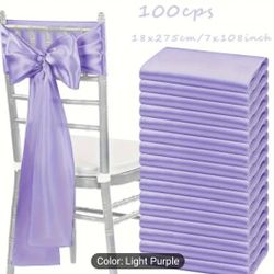 Satin Chair Bow