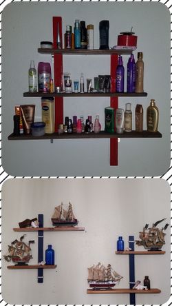 Custom Accent shelves