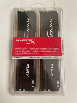 HyperX Fury 16GB DDR4 RAM Kit (2x8GB)