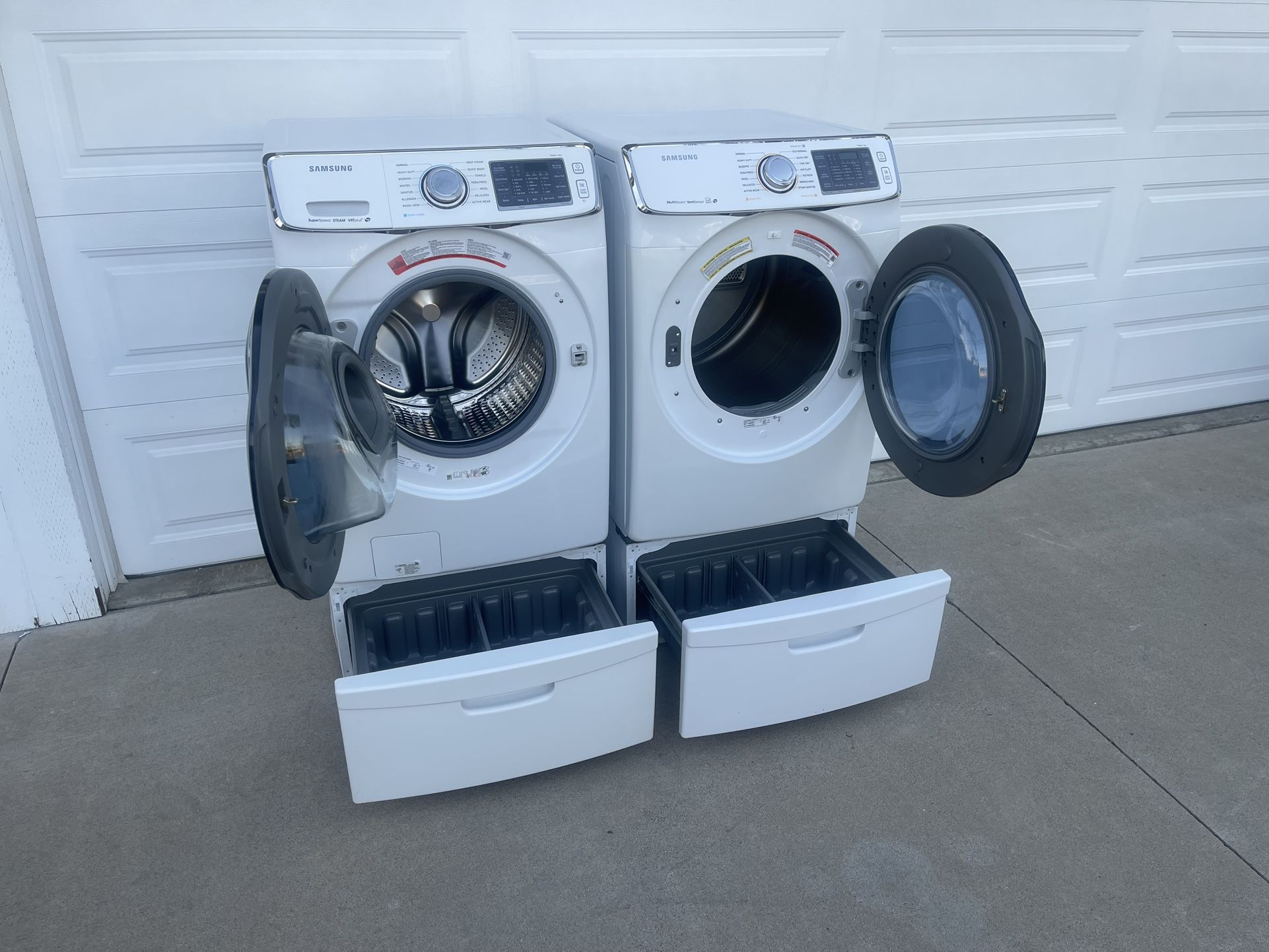 Washer And Electric Dryer 