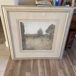 Picture 36 X 37 Wooden Frame