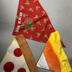 3 Brand New Dog Bandannas 