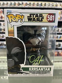 Krrsantan 581 Star Wars Funko Signed By Carey Jones w/ COA