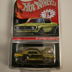 Hotwheels Rlc '69 Chevrolet Camaro SS