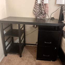 Black Desk $50 OBO
