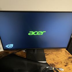 MONITORS, KEYBOARD & DESK