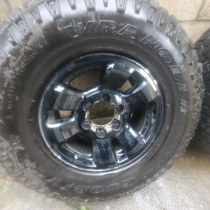 16in 4runner Wheels With Duratrac Tires 